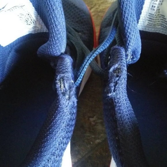 Nike Kids Basketball Shoes 13c Kyrie Flytrap II Blue Red White - Picture 4 of 7